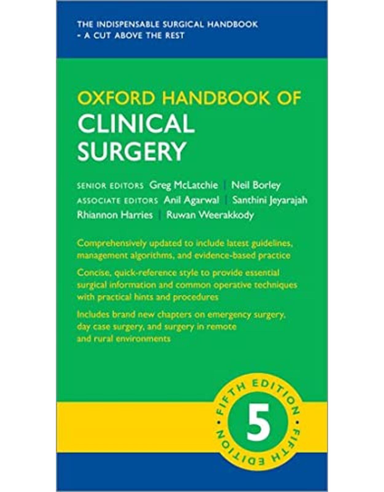 Oxford Handbook of Clinical Surgery