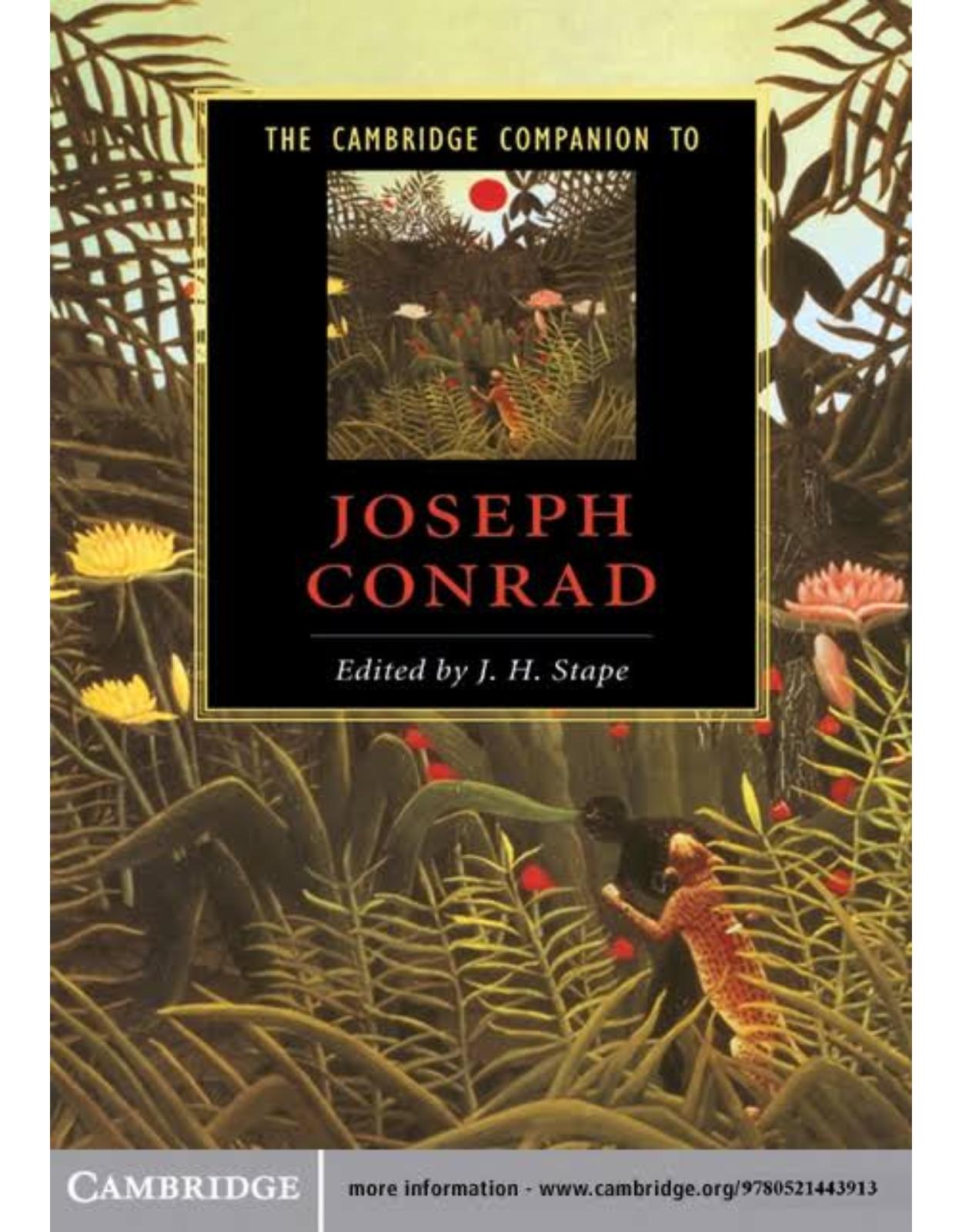 The Cambridge Companion to Joseph Conrad (Cambridge Companions to Literature)