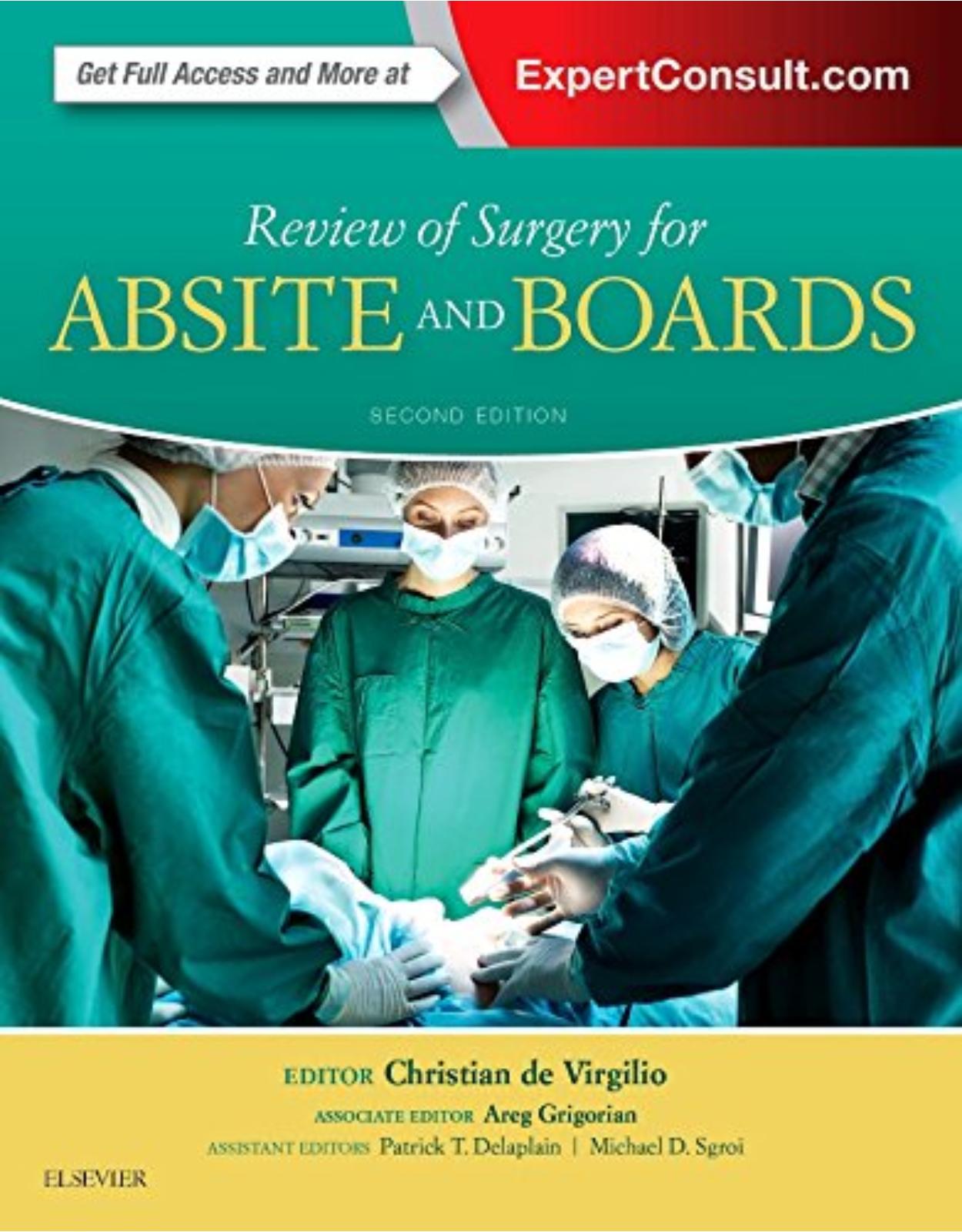 Review of Surgery for ABSITE and Boards, 2e