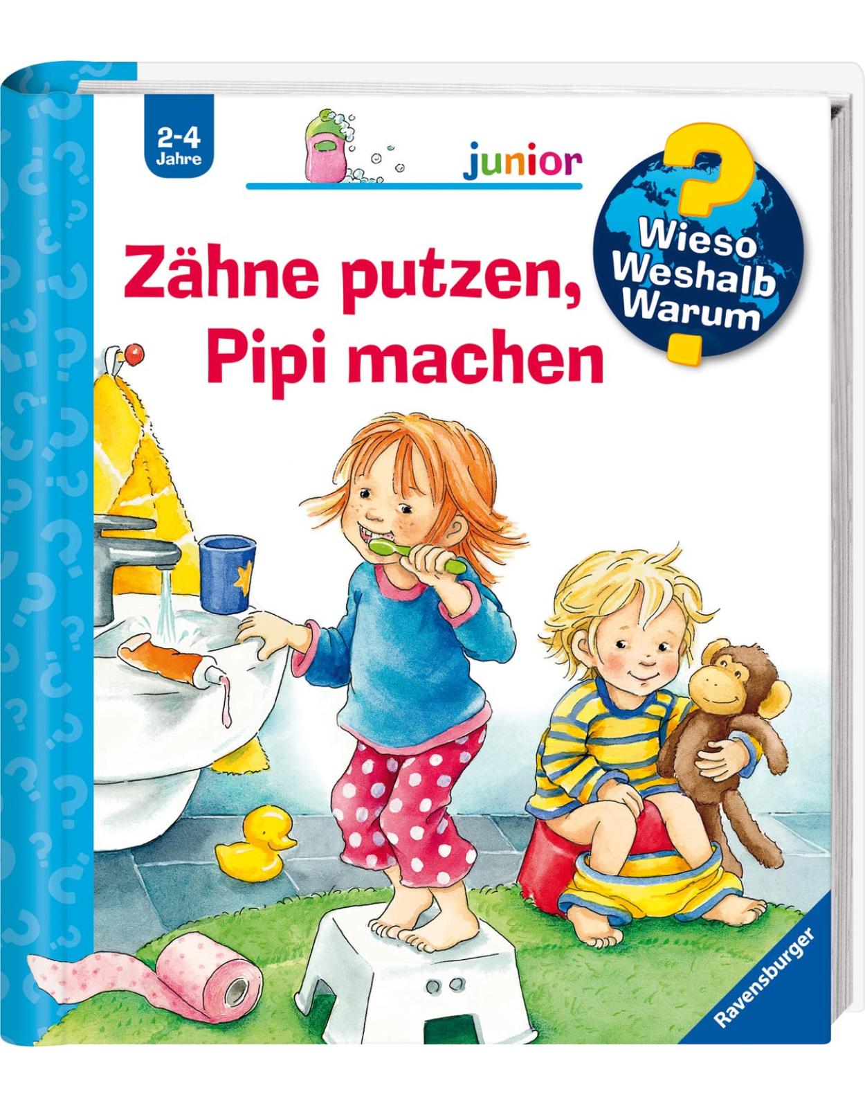 Zähne Putzen Pipi Machen