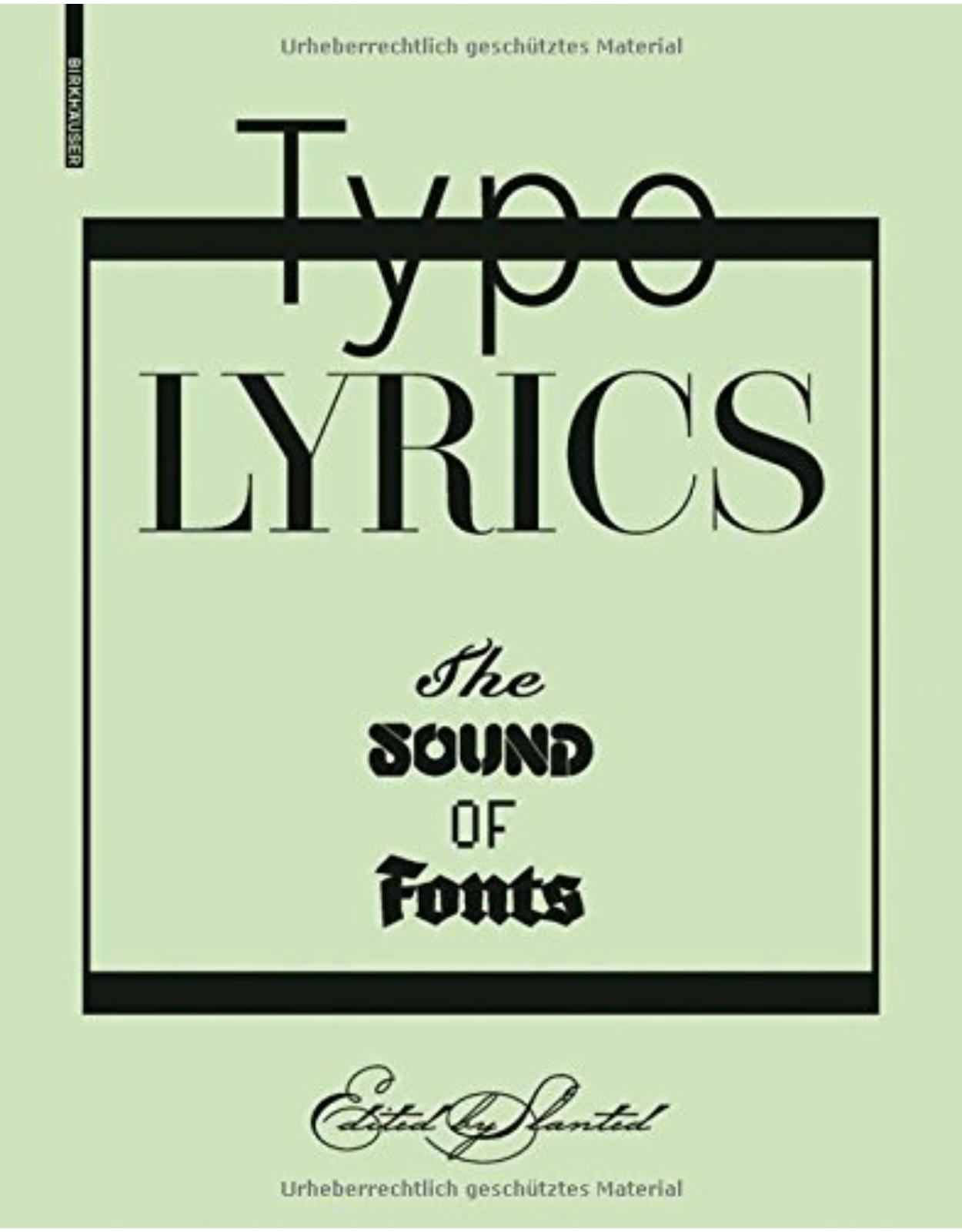 TypoLyrics: The Sound of Fonts