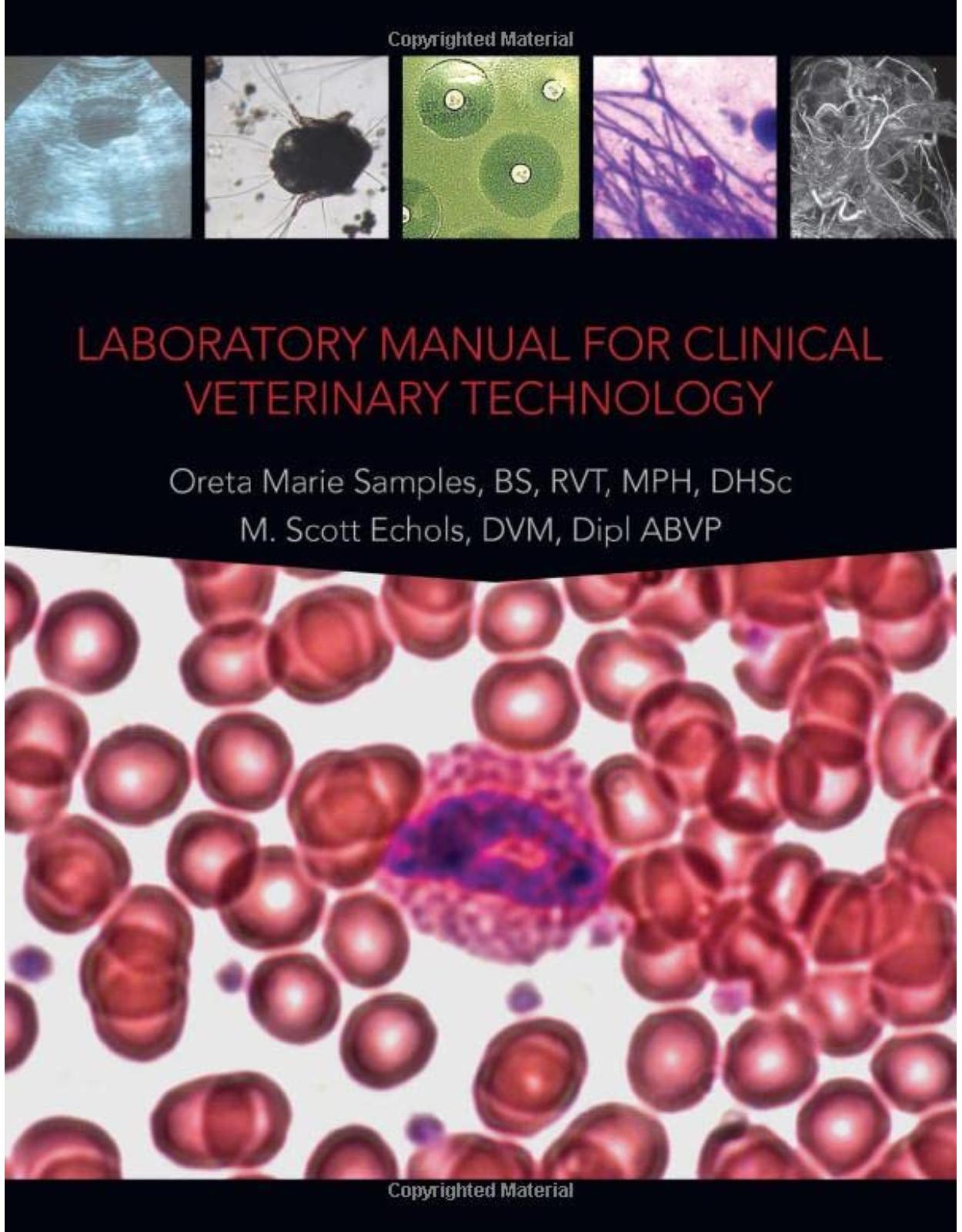 Laboratory Manual for Clinical Veterinary Technology 