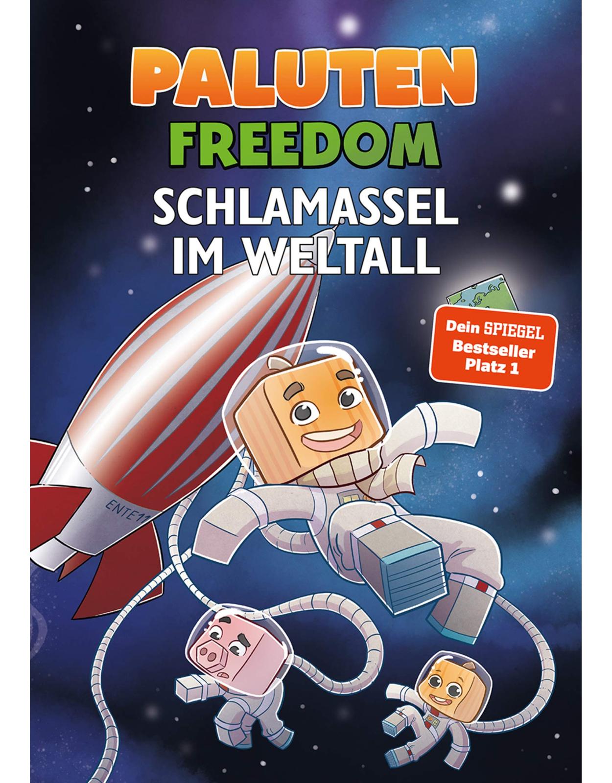 Schlamassel im Weltall: Ein Roman aus der Welt von Minecraft Freedom