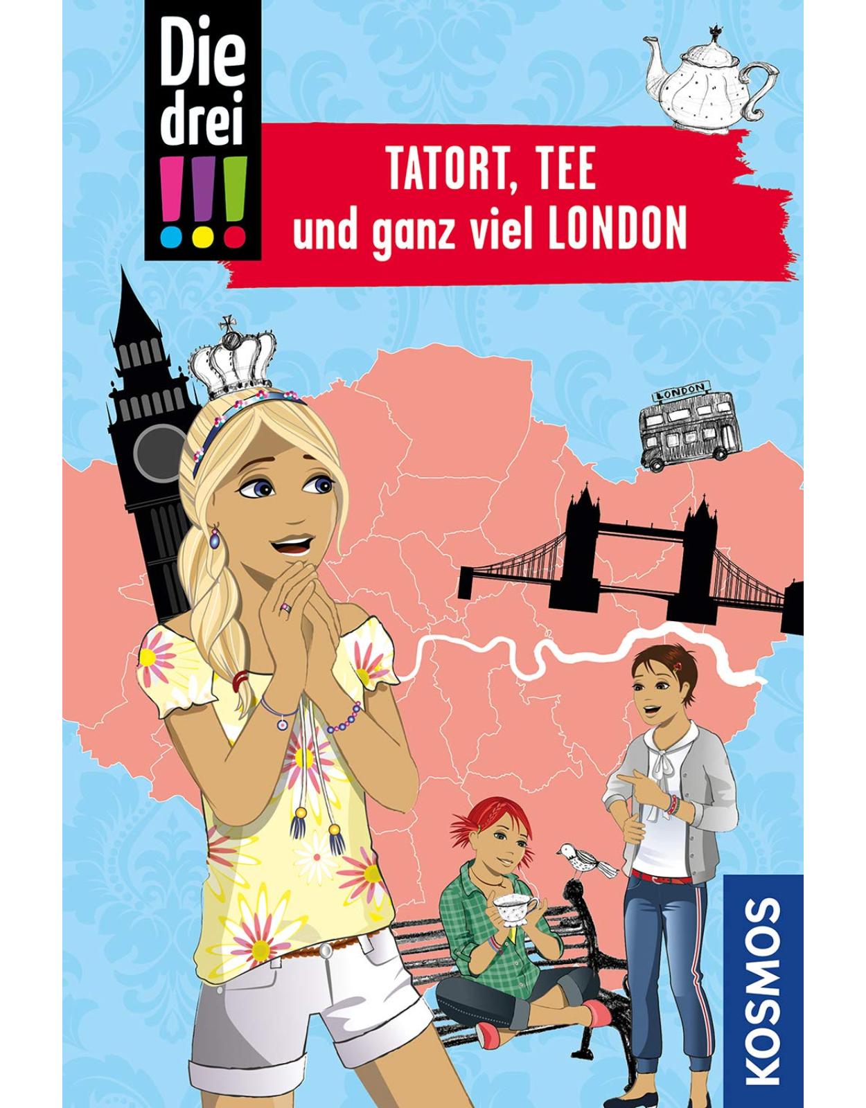 Die drei. Tatort, Tee und ganz viel London