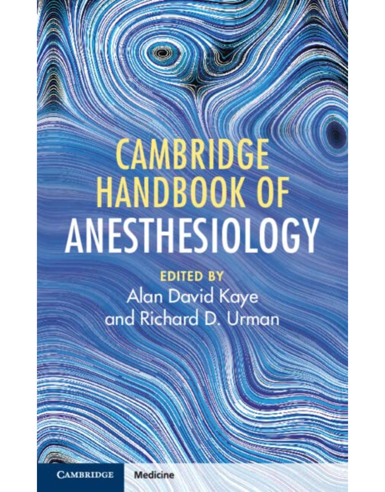 Cambridge Handbook of Anesthesiology