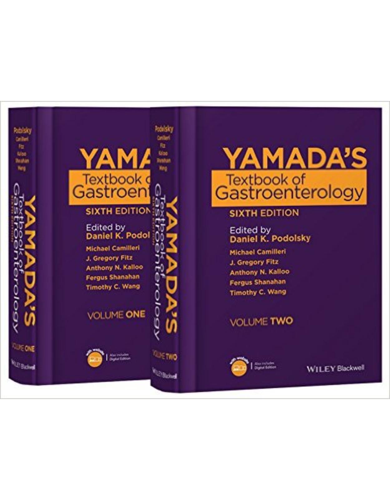 Yamada’s Textbook of Gastroenterology, 2 Volume Set, 6th Edition
