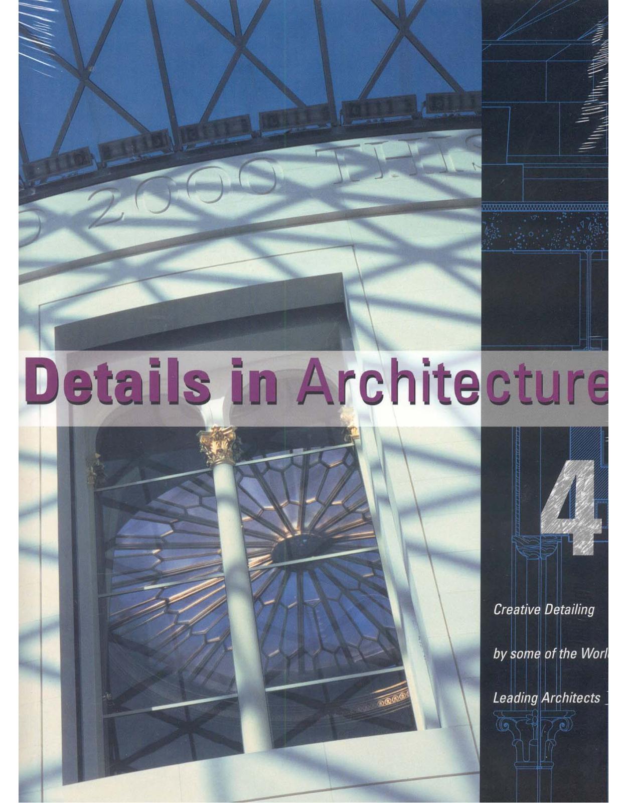 Details in Architecture: v. 4
