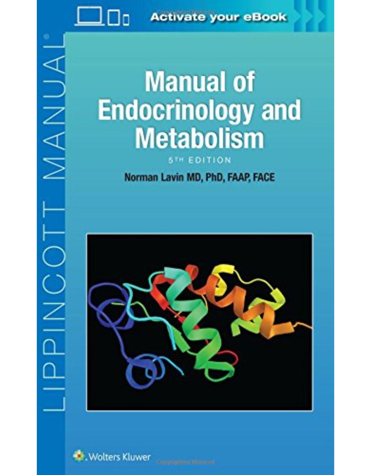 Manual of Endocrinology and Metabolism (Lippincott Manual Series)