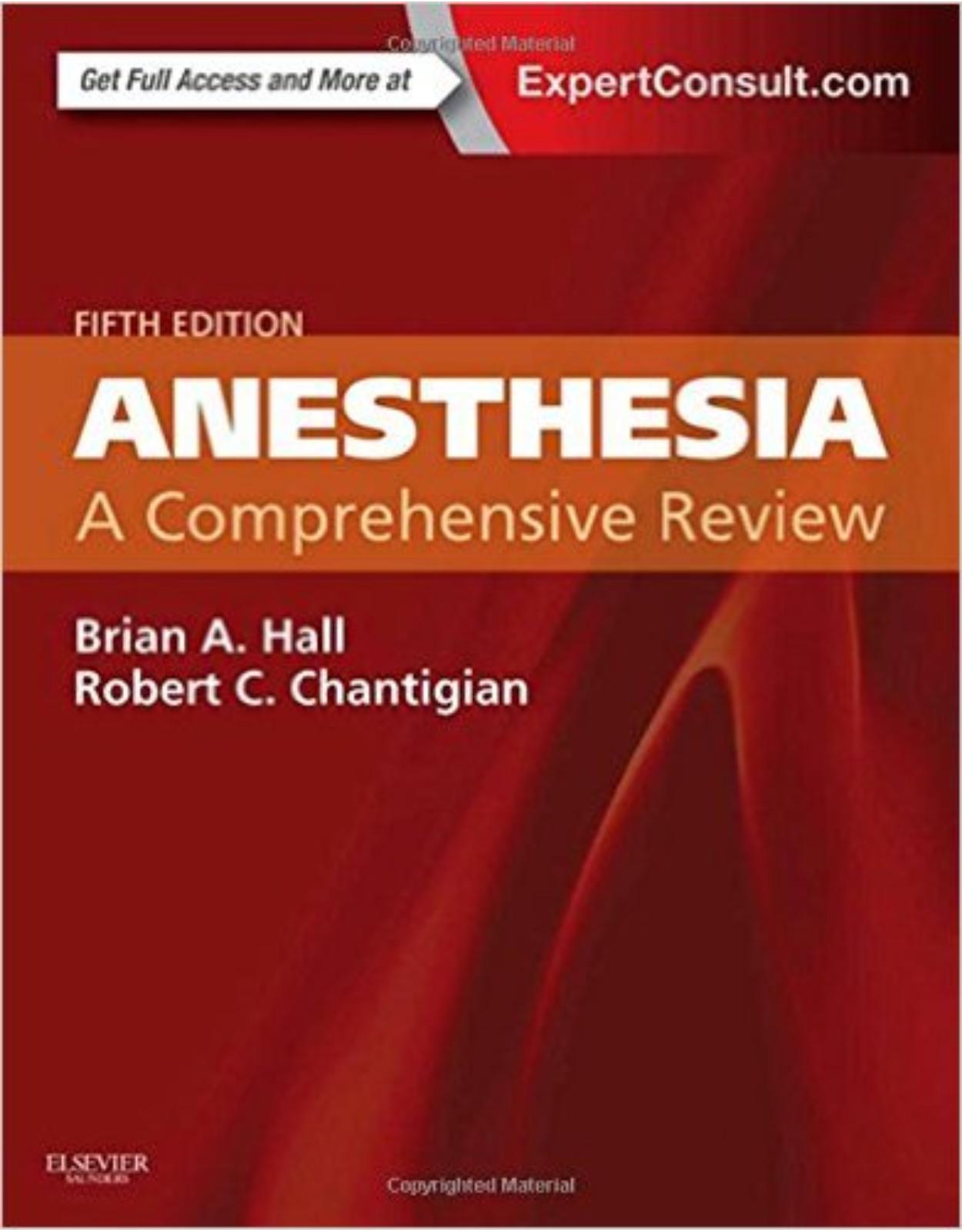 Anesthesia: A Comprehensive Review, 5e