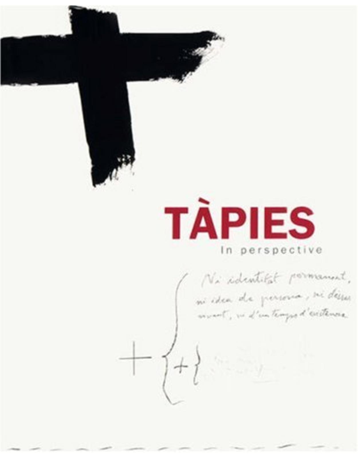 Tapies: In Perspective
