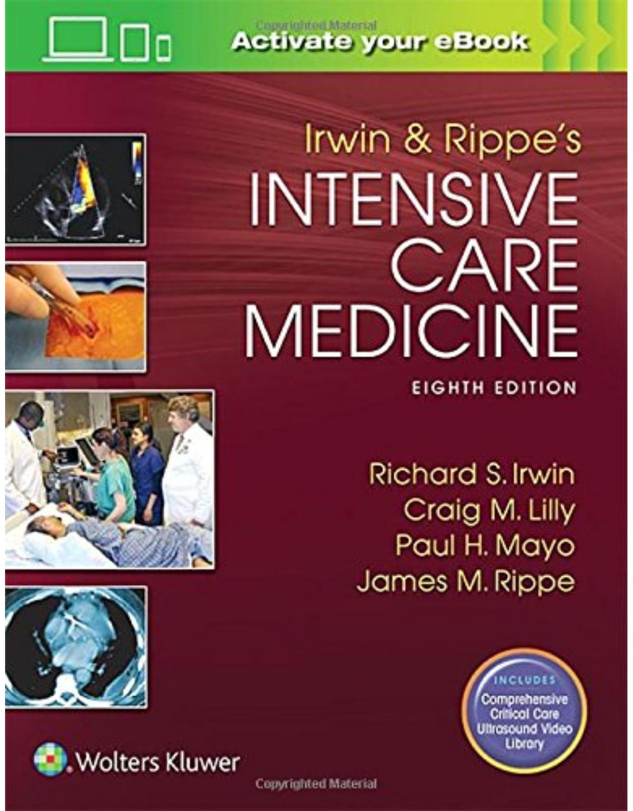 Irwin and Rippe's Intensive Care Medicine, 8e