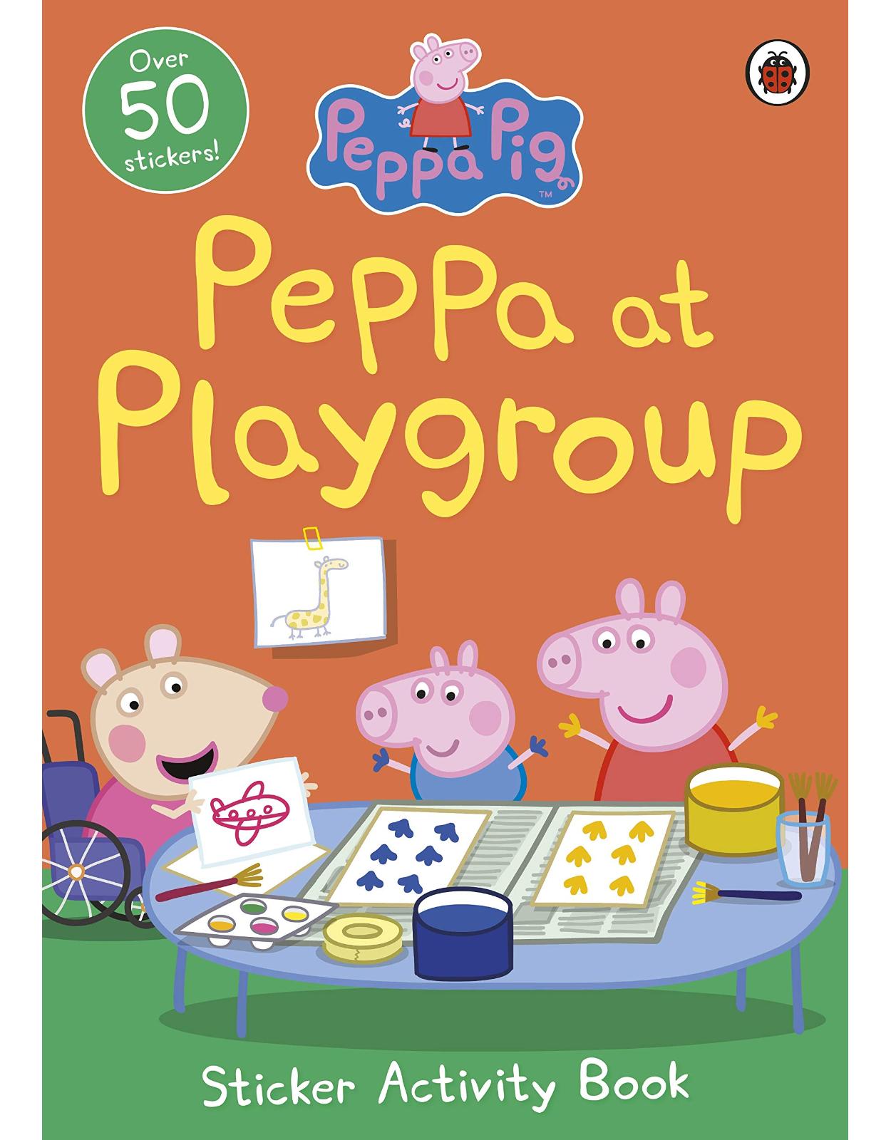 Peppa Pig: Peppa at Playgroup Sticker Activity Book 