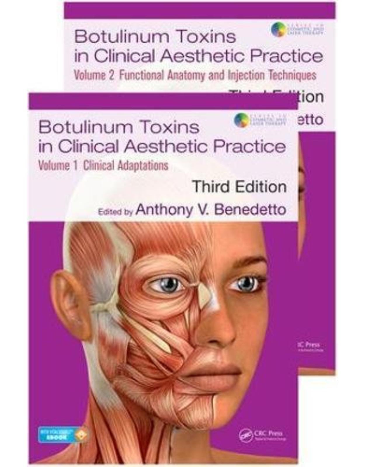 Botulinum Toxins in Clinical Aesthetic Practice 3E: Two Volume Set