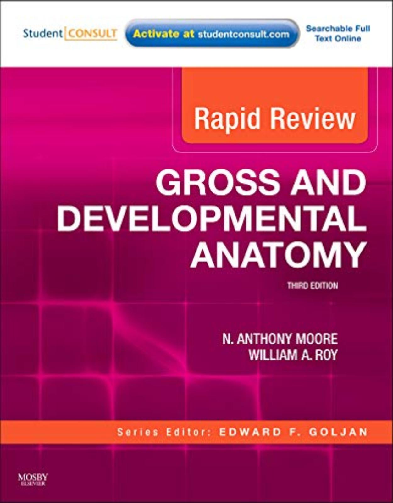 Rapid Review Gross and Developmental Anatomy, With STUDENT CONSULT Online Access, 3rd Edition