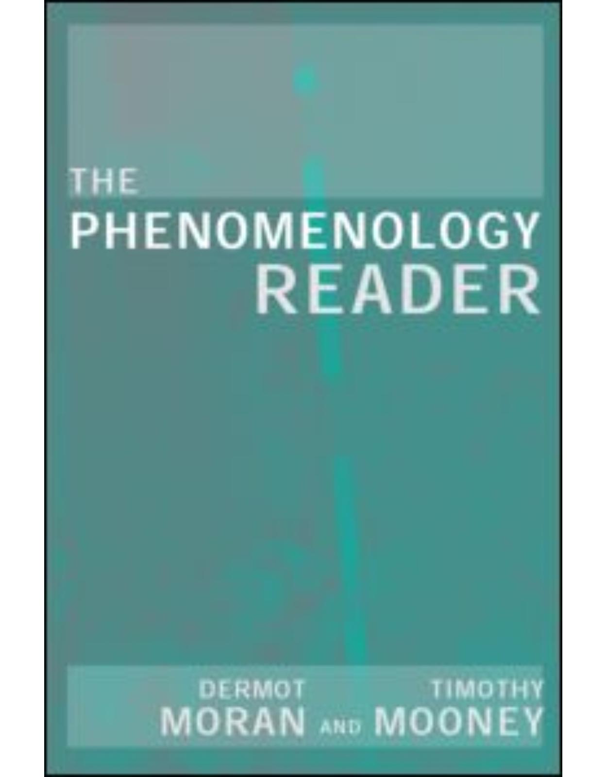 The Phenomenology Reader