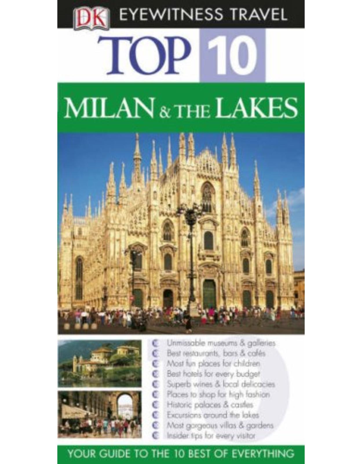 Milan and the Lakes (DK Eyewitness Top 10 Travel Guide)