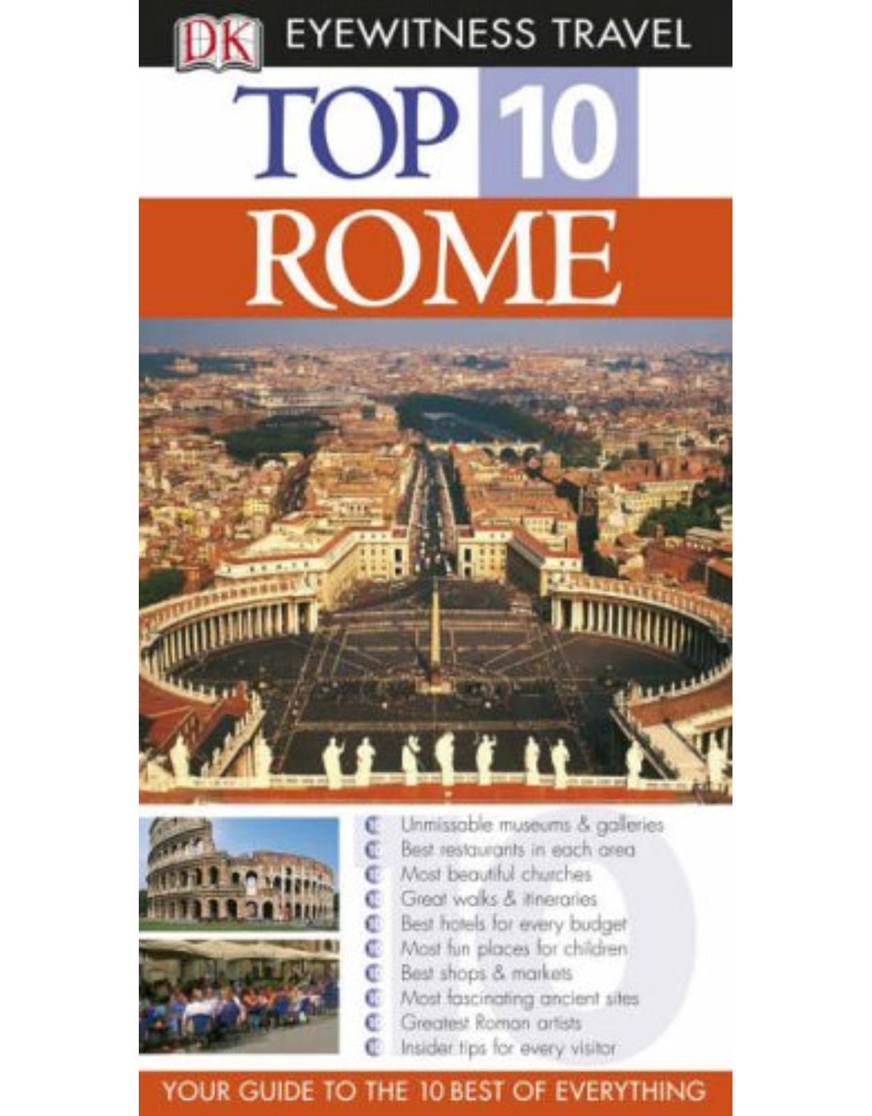 Rome (DK Eyewitness Top 10 Travel Guide)