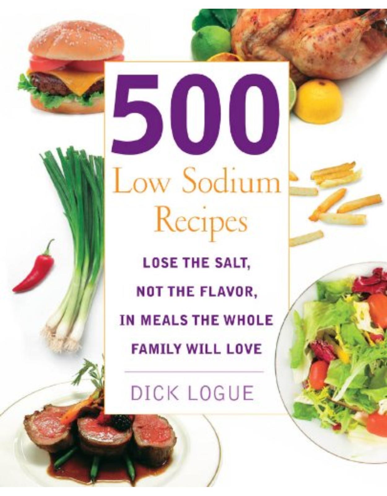 500 Low Sodium Recipes