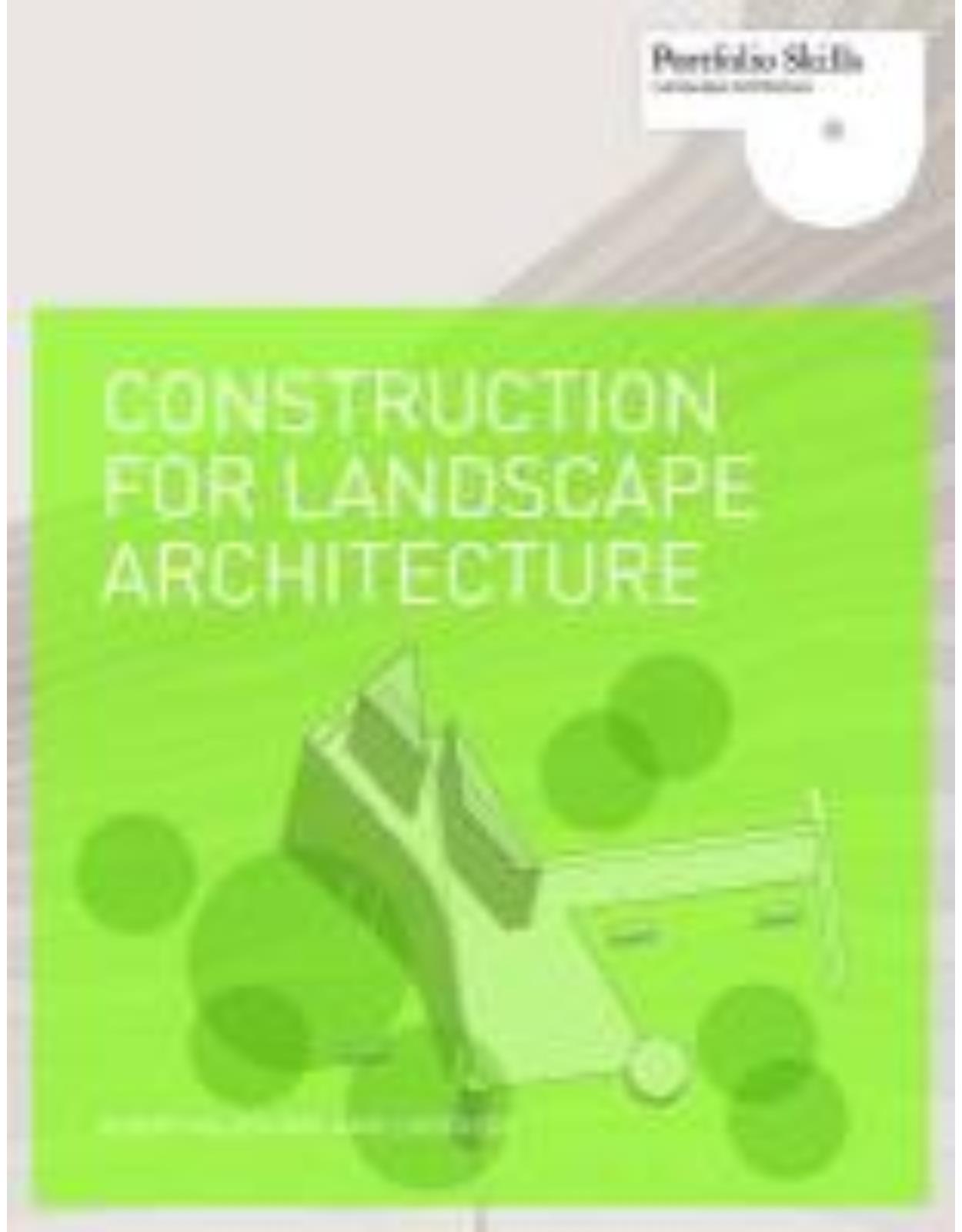 Construction For Landscape Architecture