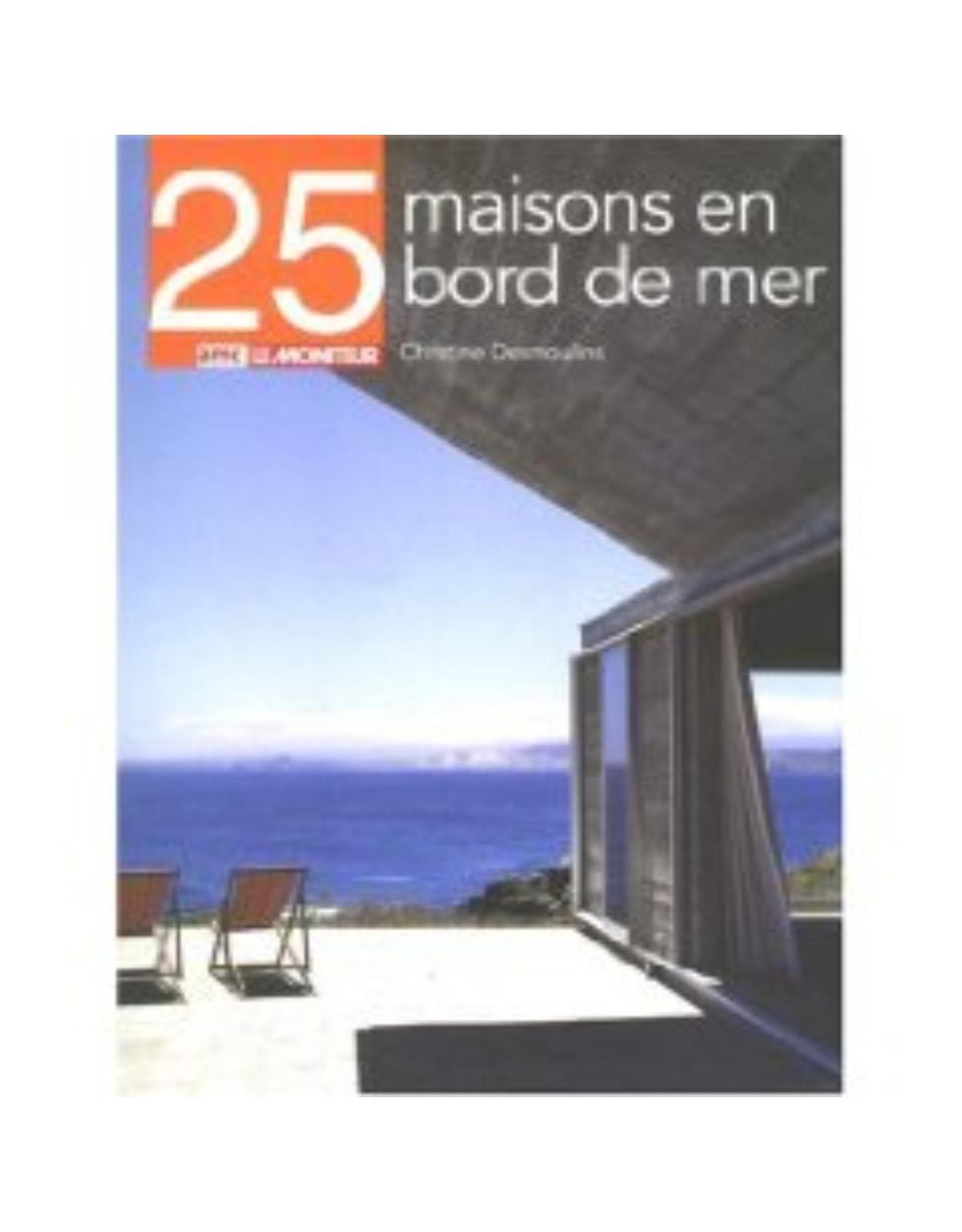 25 maisons en bord de mer