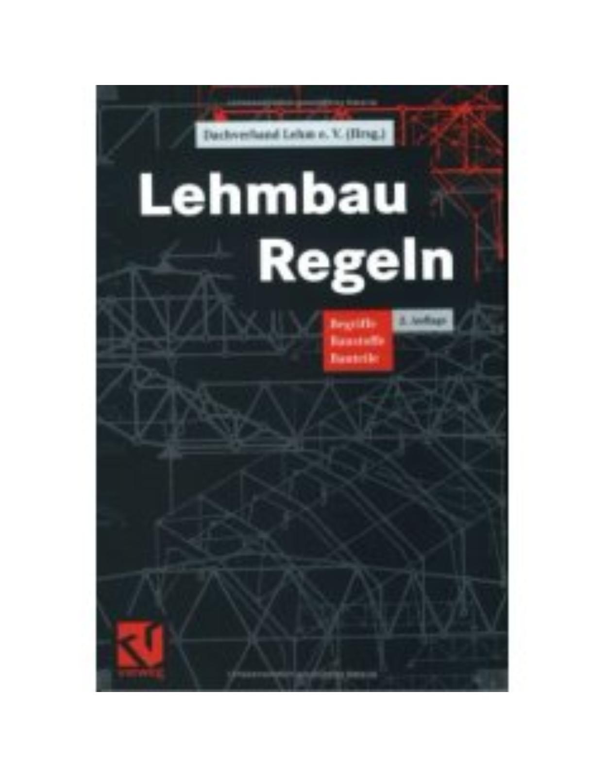 Lehmbau Regeln