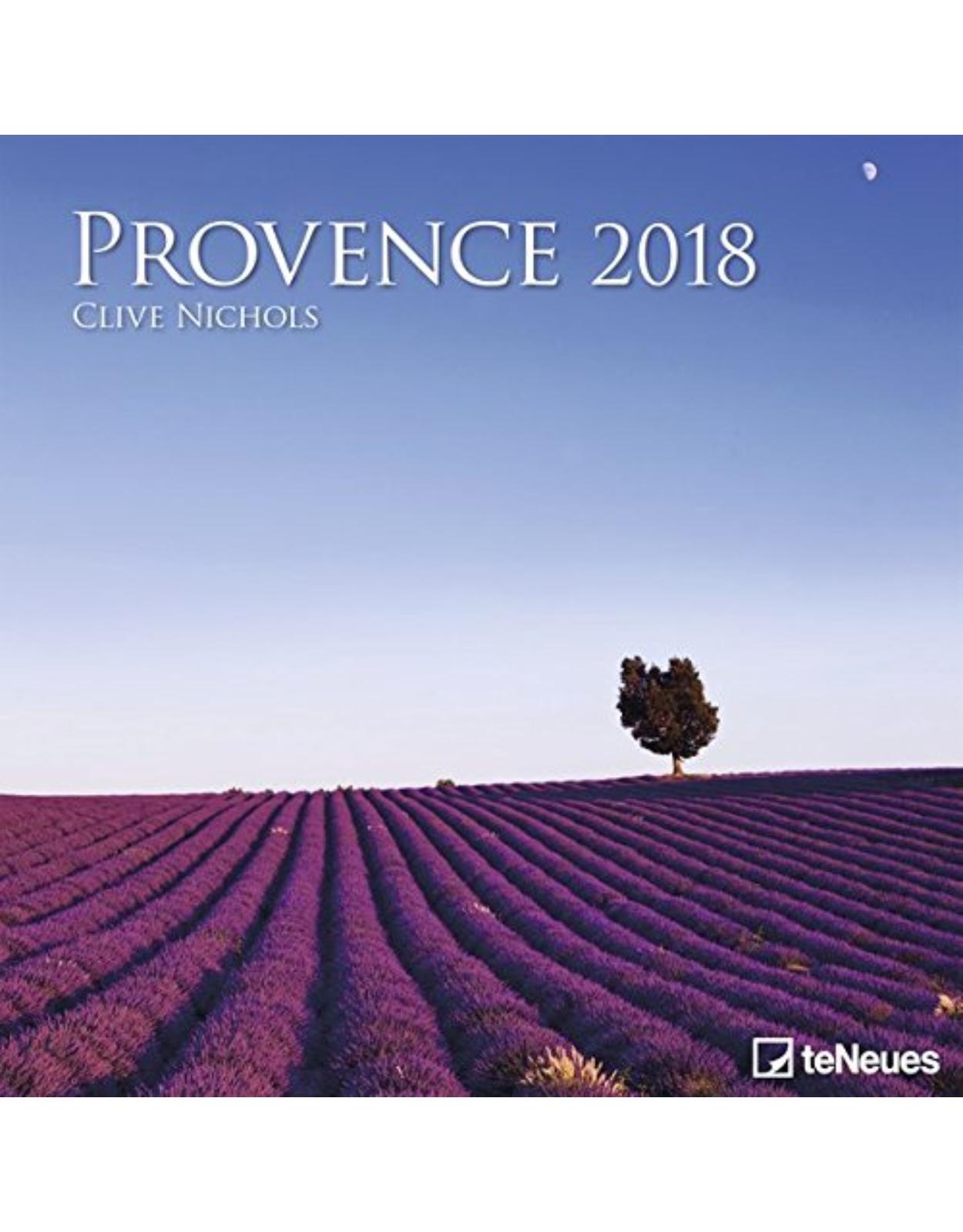 Calendar Provence 2018 