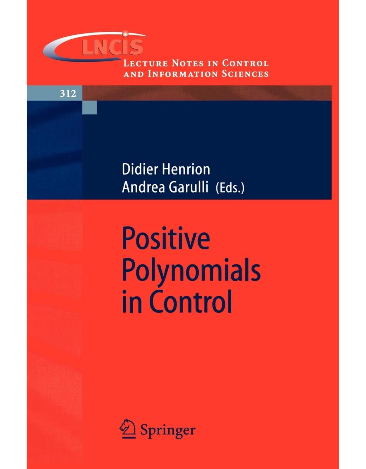 Positive Polynomials in Control