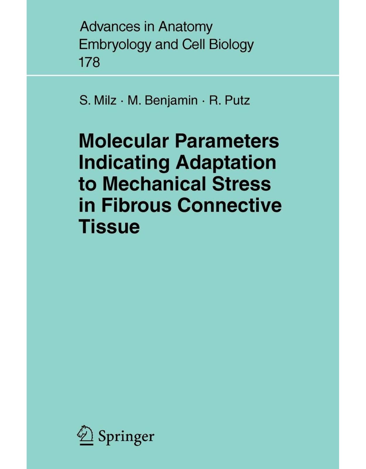 Molecular Parameters Indicating Adaptation to Mechanical Stress in Fibrous Connective Tissue