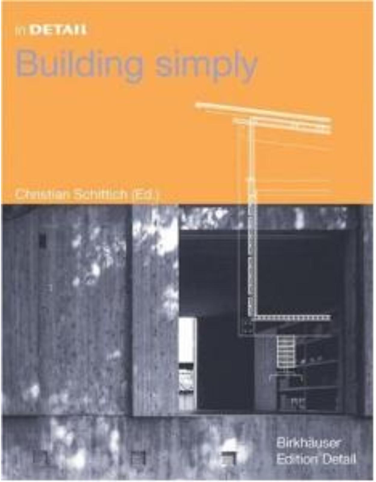 In Detail: Building Simply