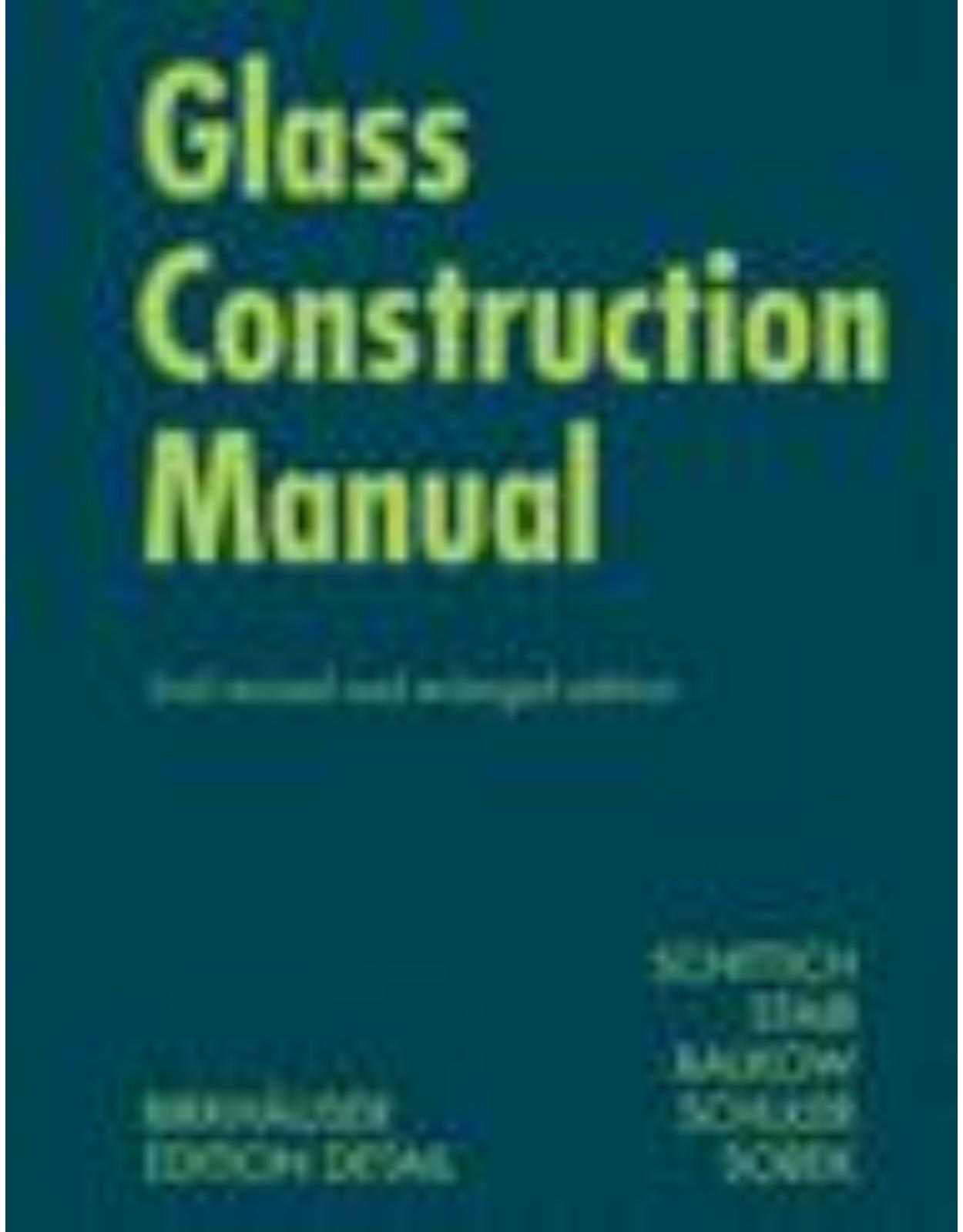 Glass Construction Manual