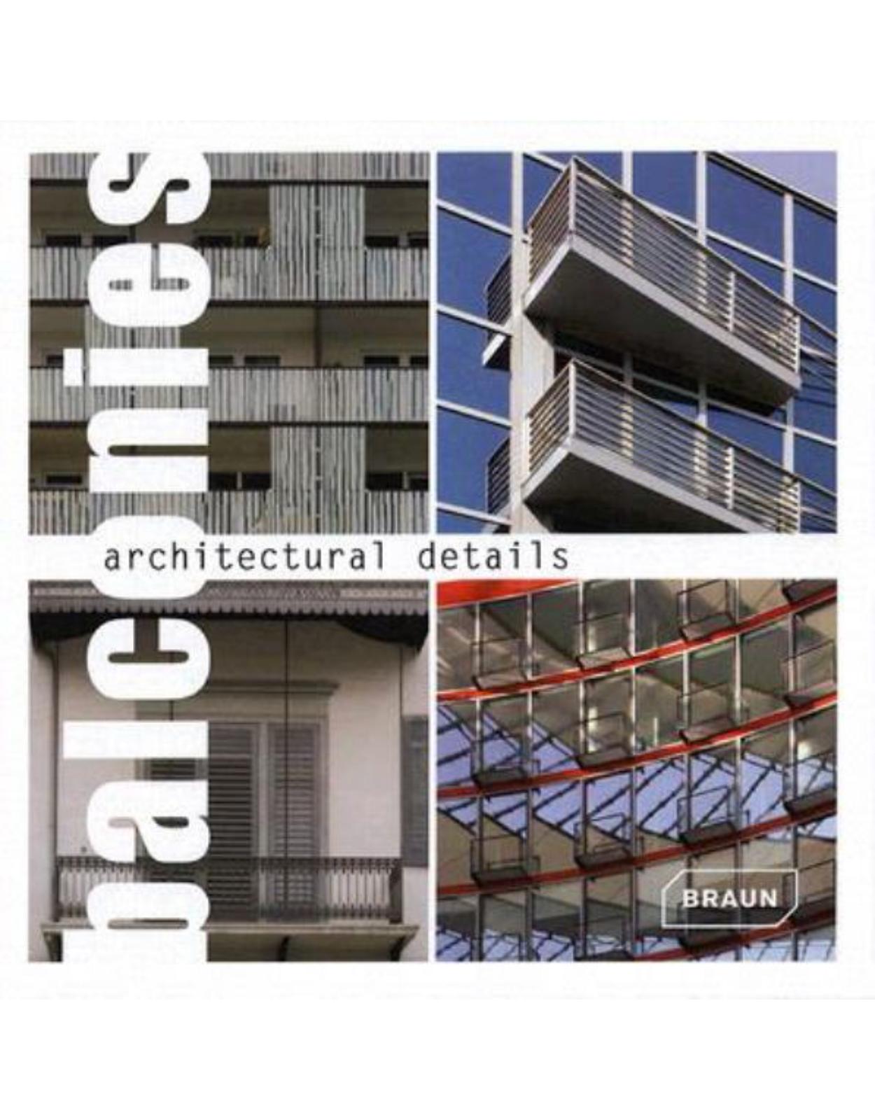 Architectural Details - Balconies