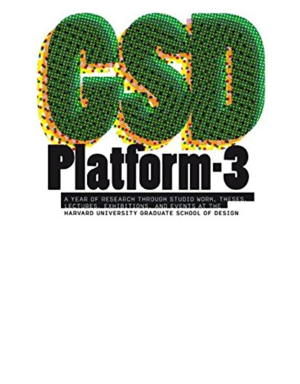 GSD Platform, v. 3