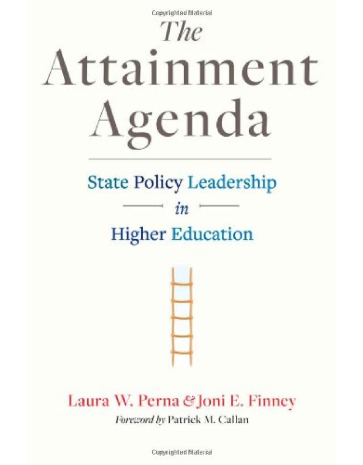 Attainment Agenda, State Policy Leadership in Higher Education