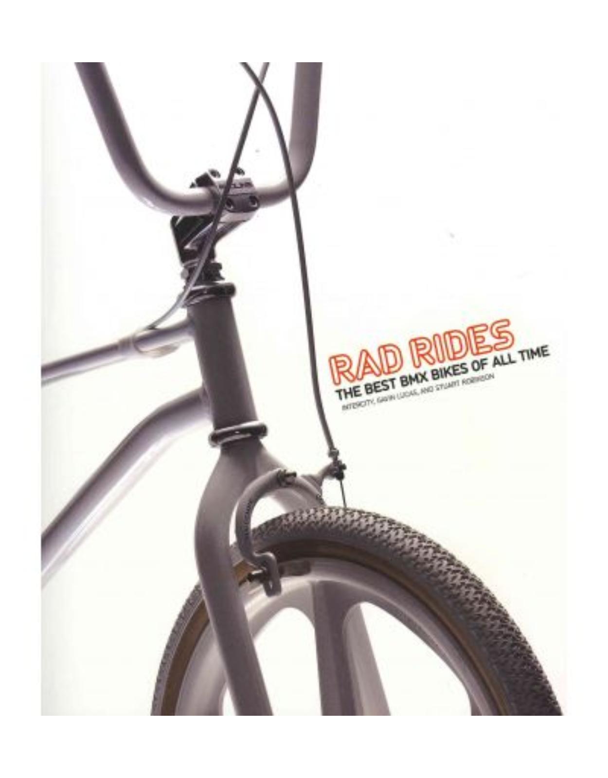 Rad Rides: The Best BMX Bikes of All Time