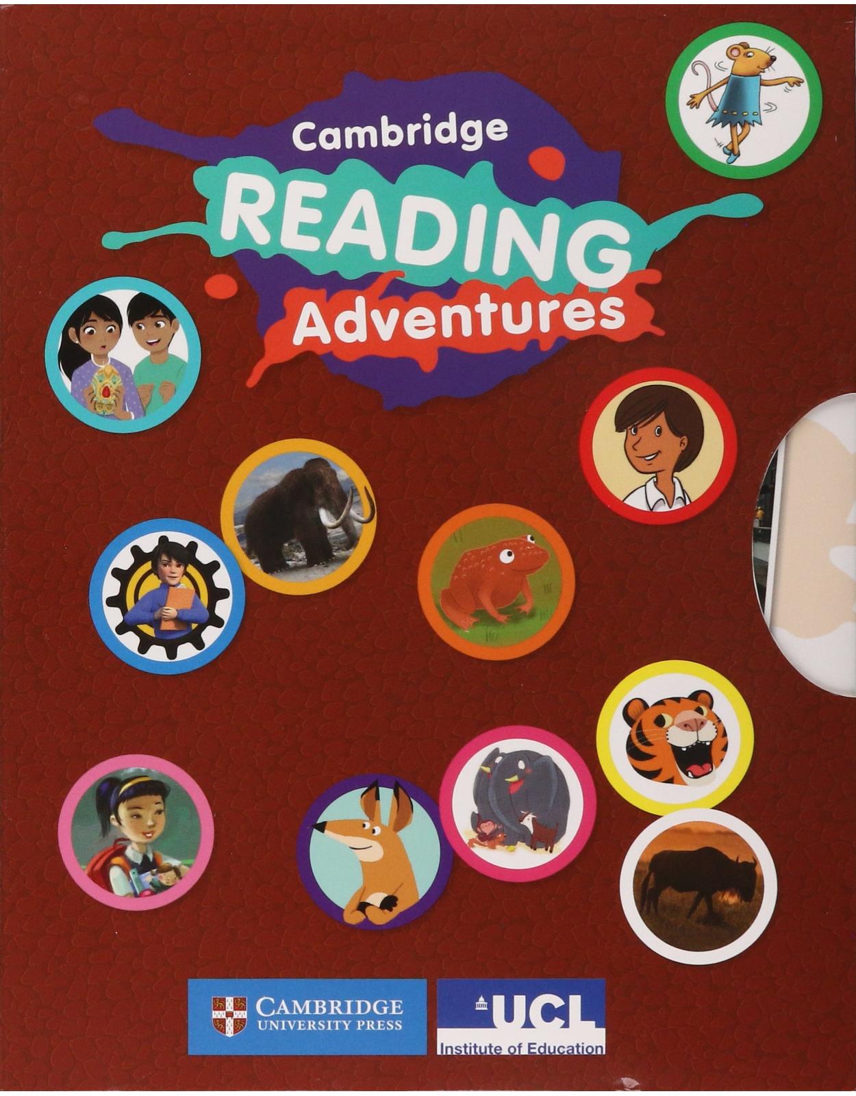 Cambridge Reading Adventures Orange and Turquoise Bands Adventure Pack 4 with Parents Guide