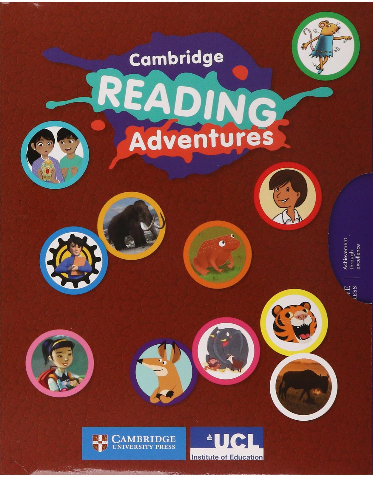 Cambridge Reading Adventures Purple, Gold and White Bands Adventure Pack 5 with Parents Guide