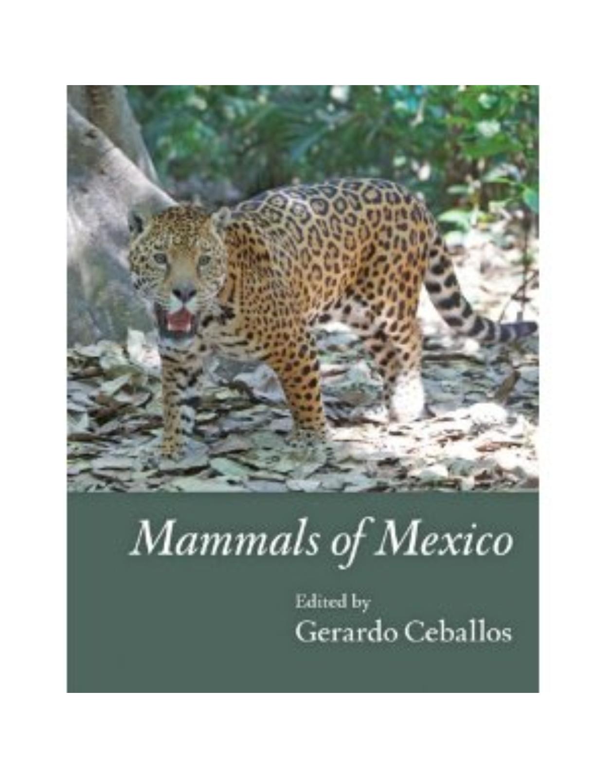 Mammals of Mexico.