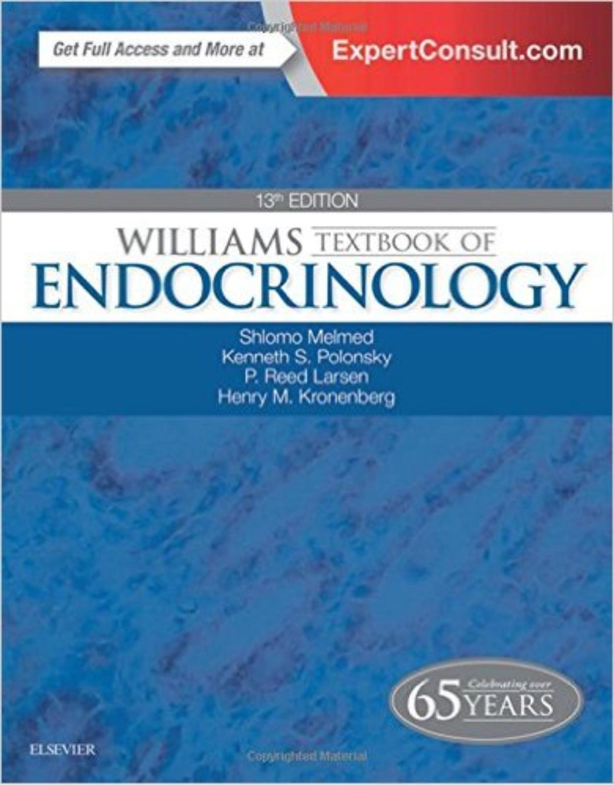 Williams Textbook of Endocrinology, 13e