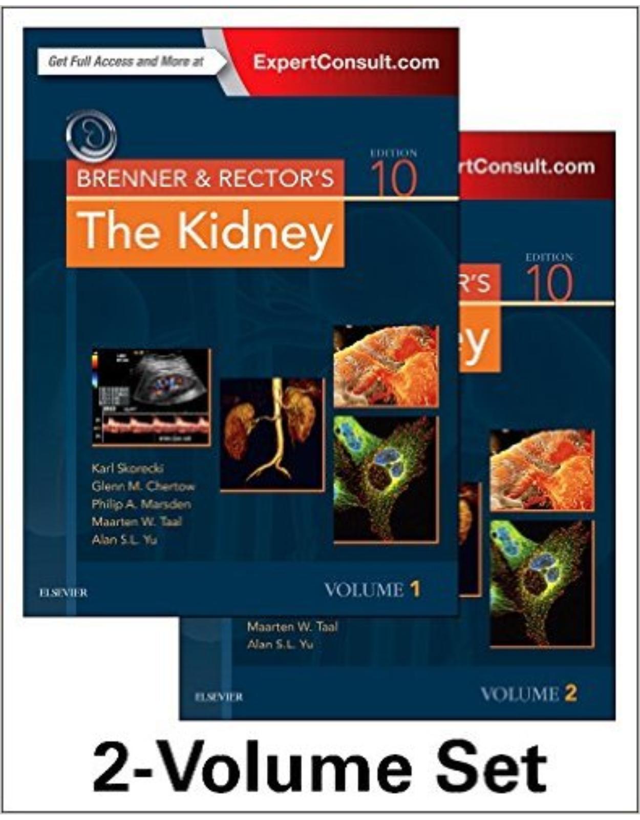 Brenner and Rector's The Kidney, 2-Volume Set, 10e