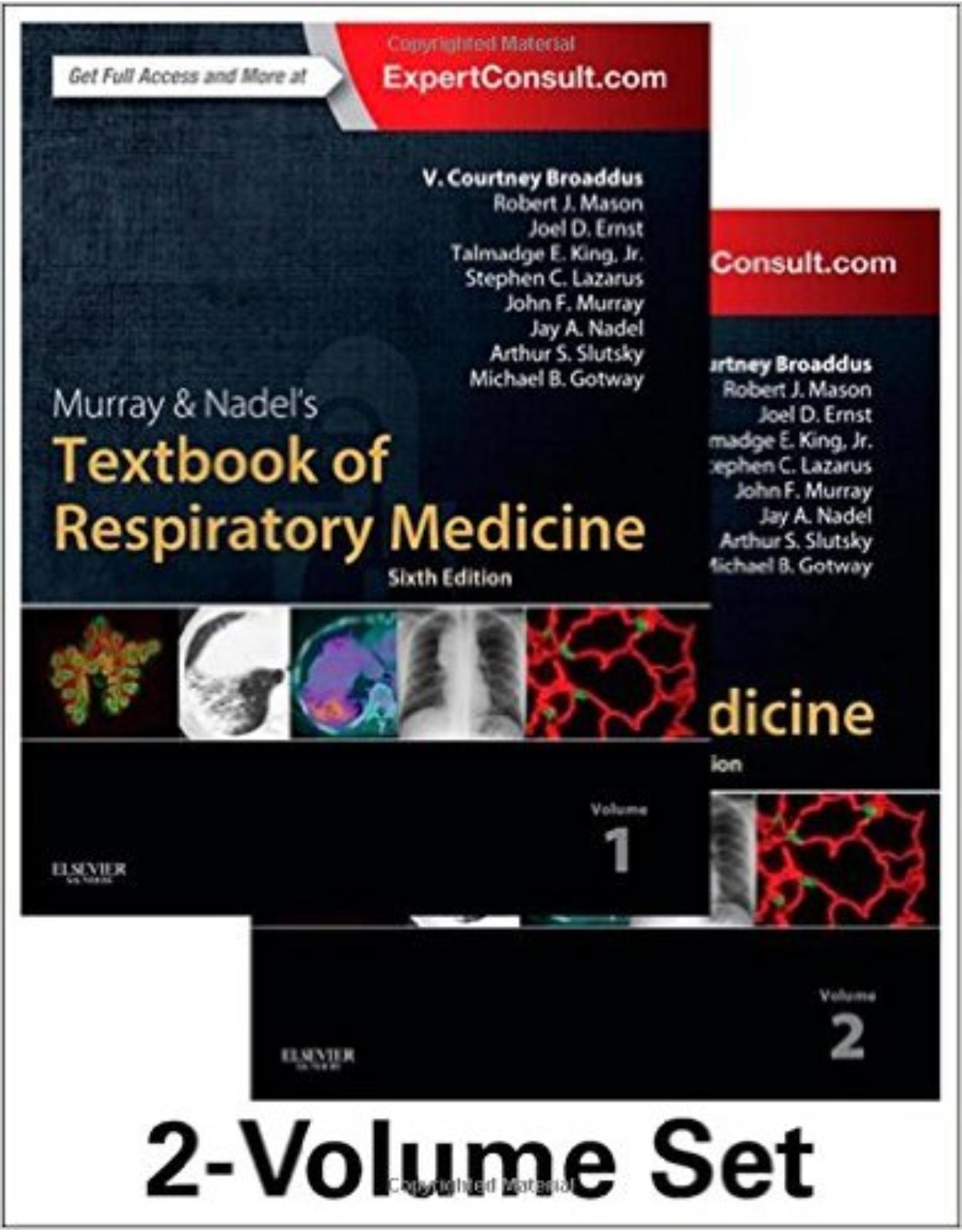 Murray & Nadel's Textbook of Respiratory Medicine, 2-Volume Set, 6e
