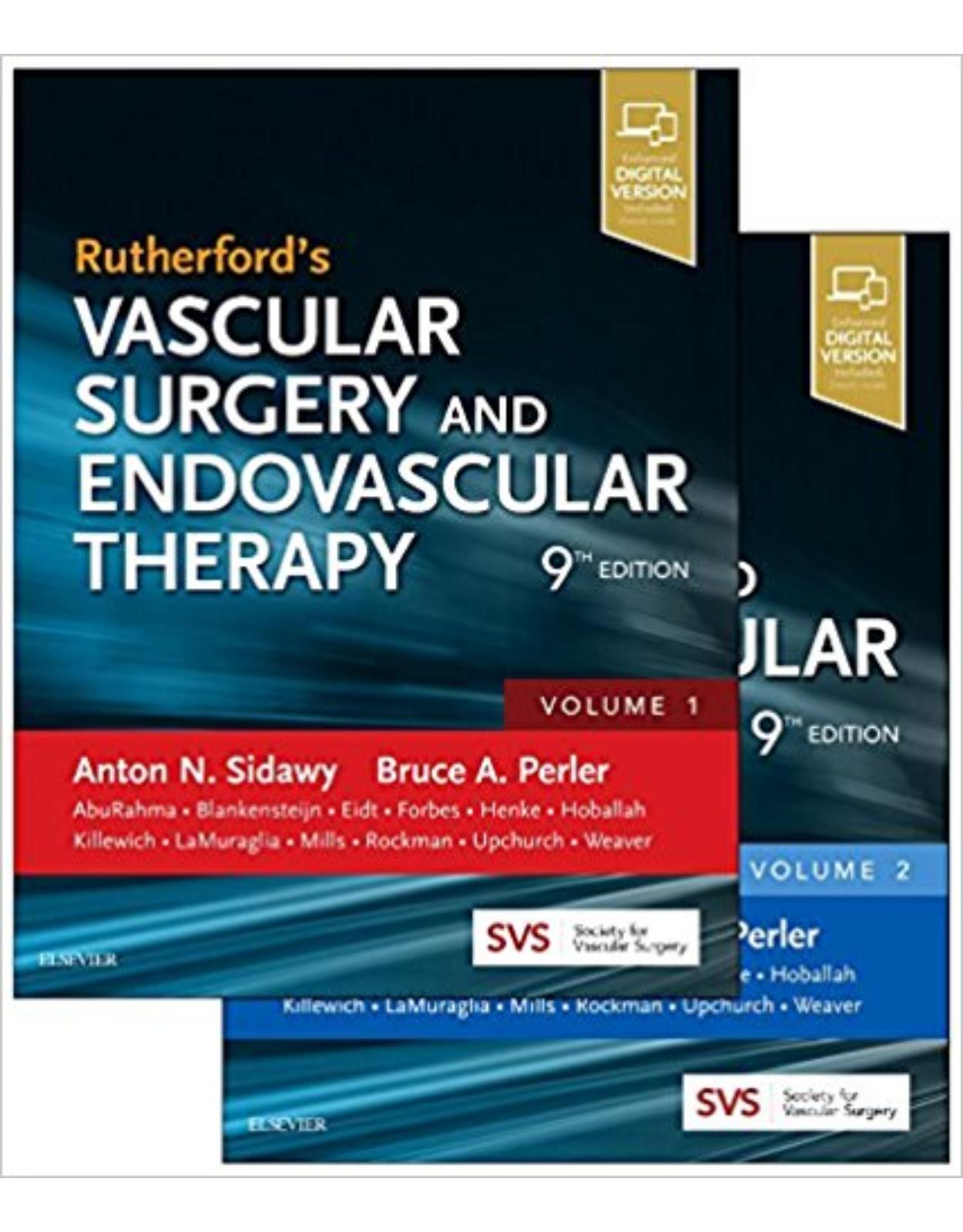 Rutherford's Vascular Surgery and Endovascular Therapy, 2-Volume Set, 9th Edition