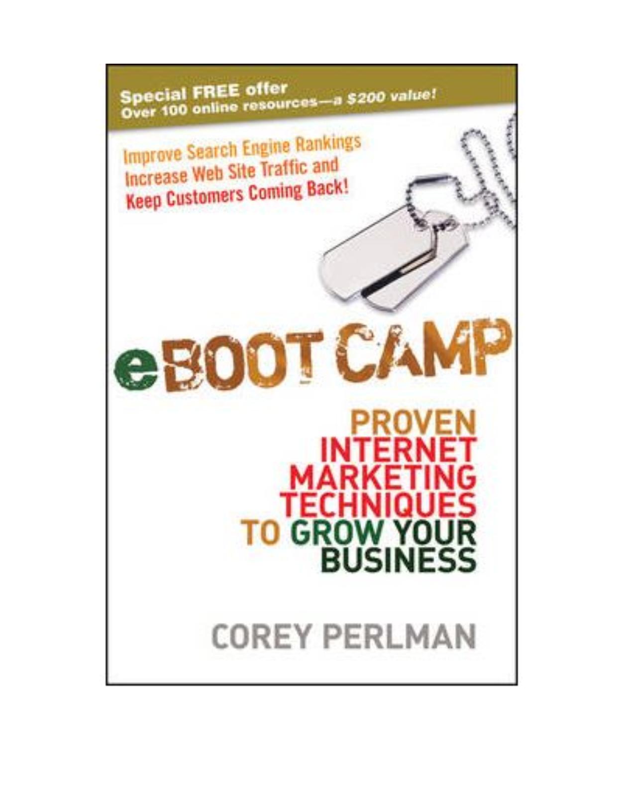 eBoot Camp: Proven Internet Marketing Techniques to Grow Your Business