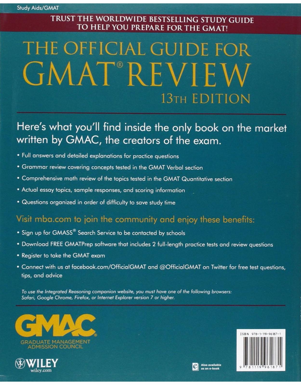 GMAT Review 13e