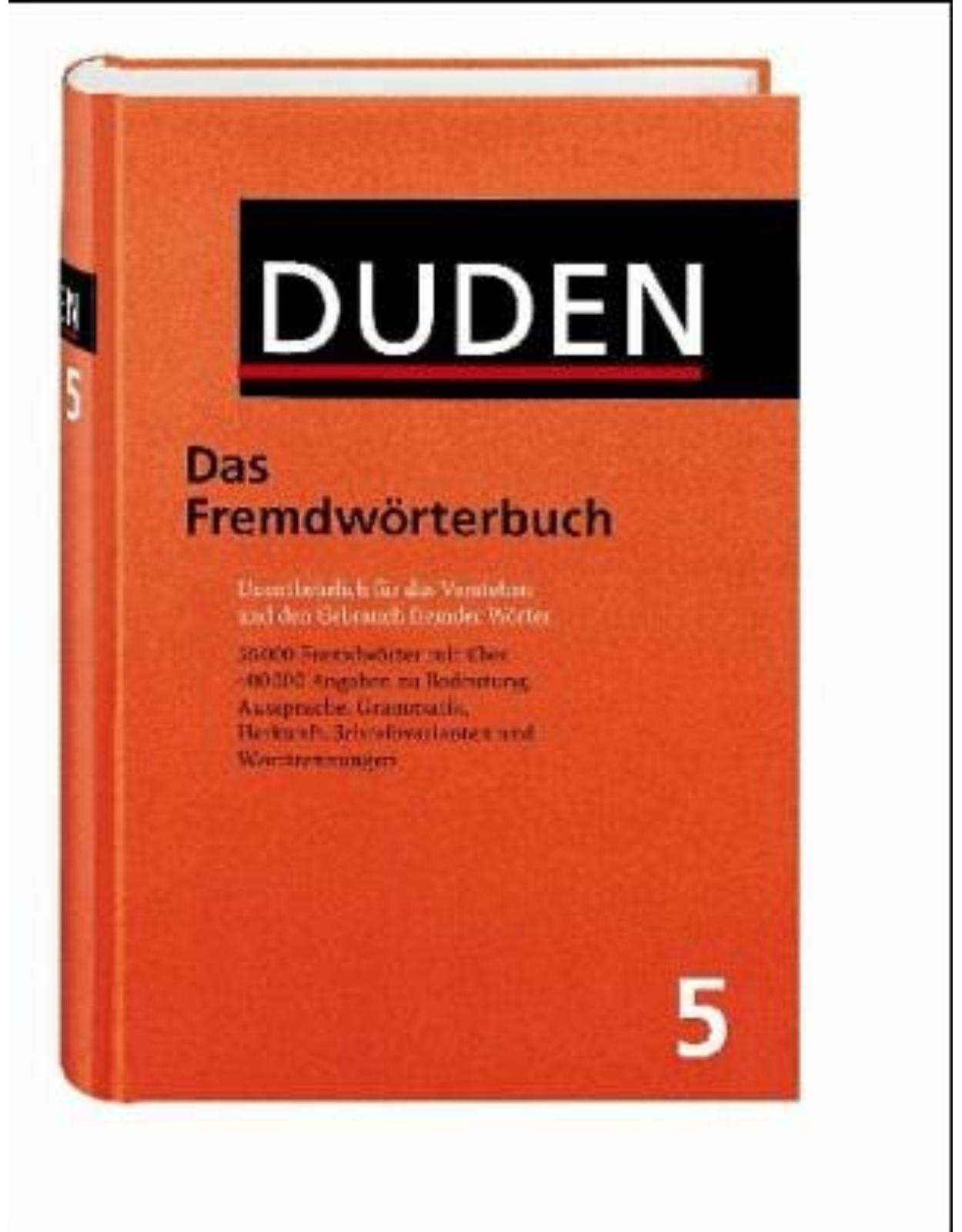 Duden-Das Fremdwortebuch 5