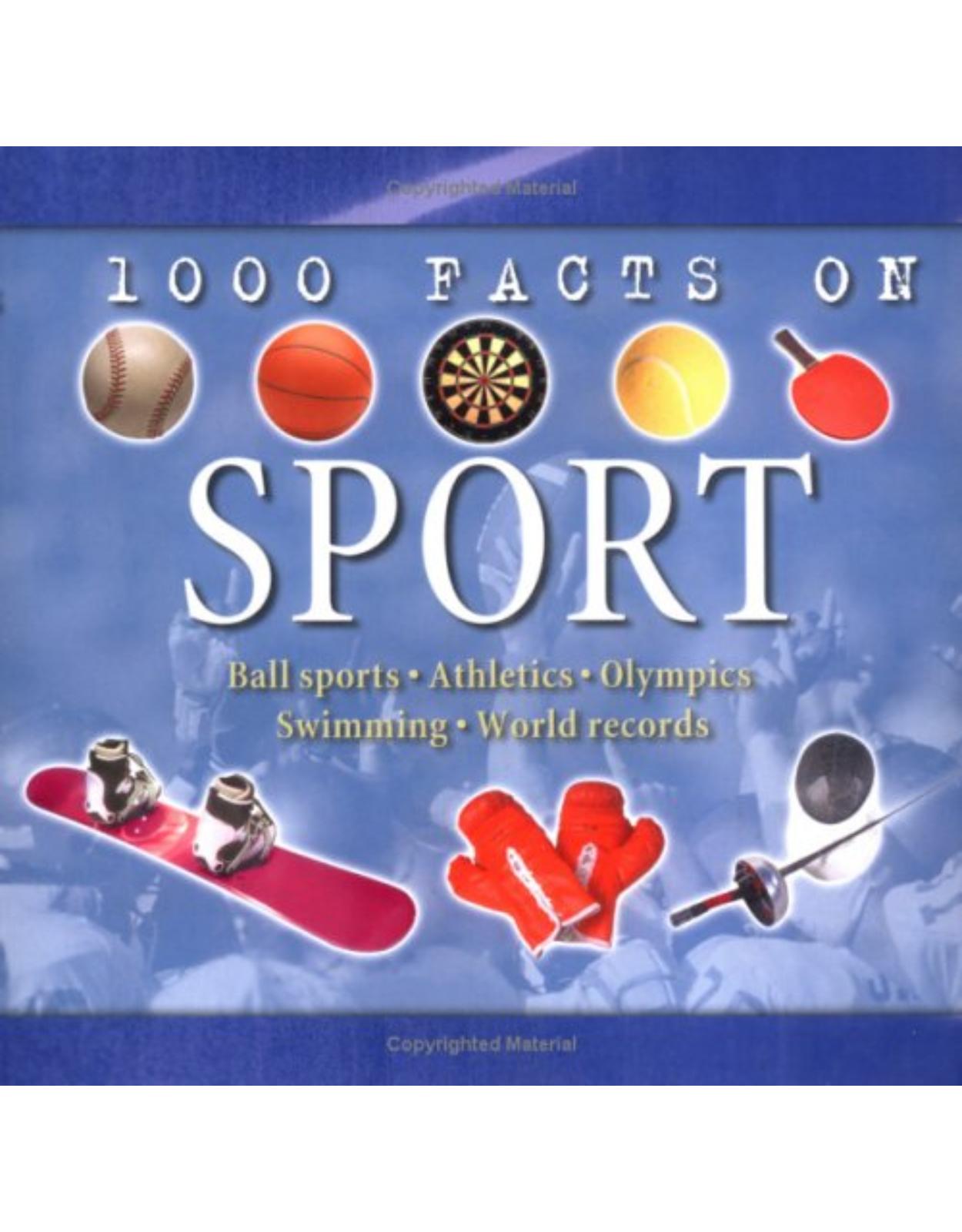 1000 Facts on Sport