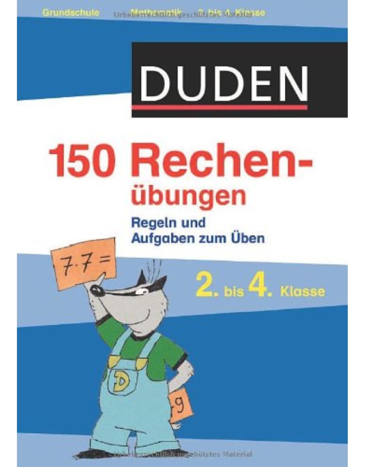 Duden - 150 Rechenubungen, 2. bis 4. Klasse