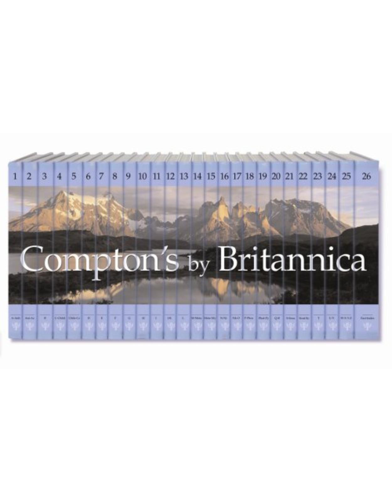 Compton’s By Britannica 26 vol/set