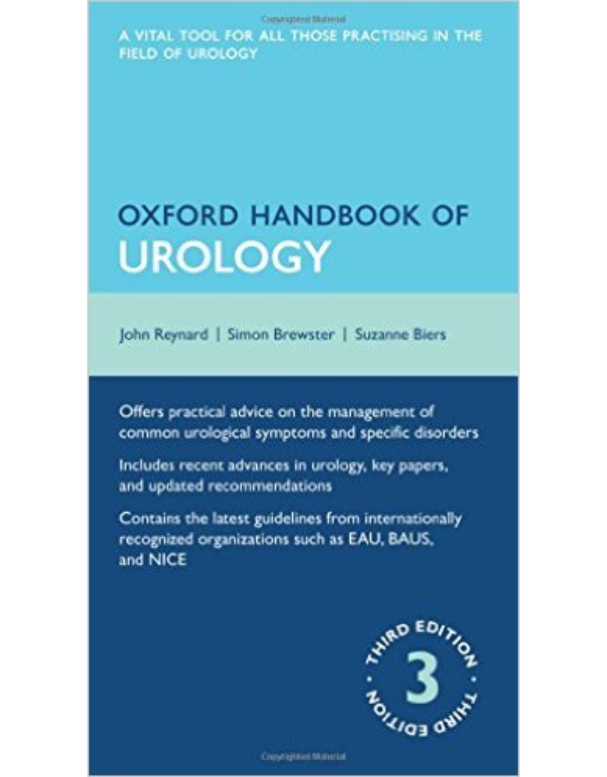 Oxford Handbook of Urology 3e