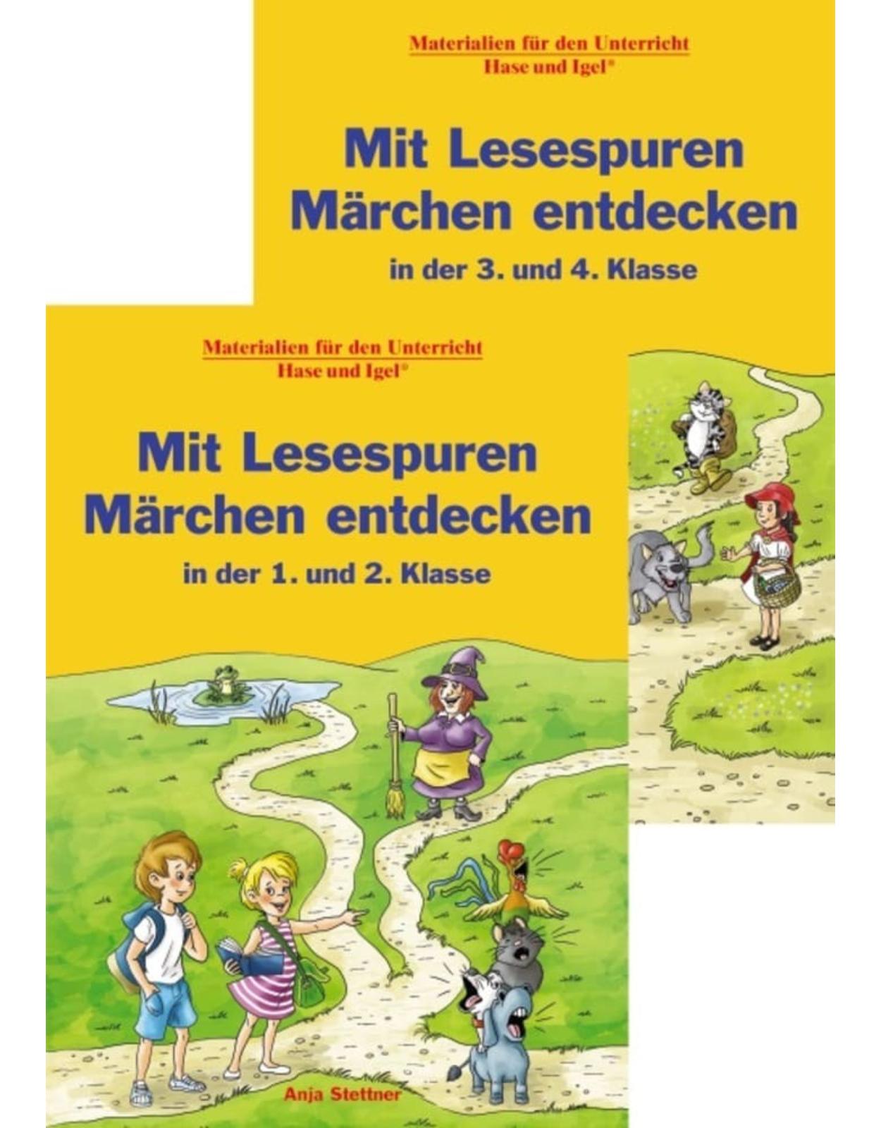 Mit Lesespuren Marchen entdecken, 2 Bde.