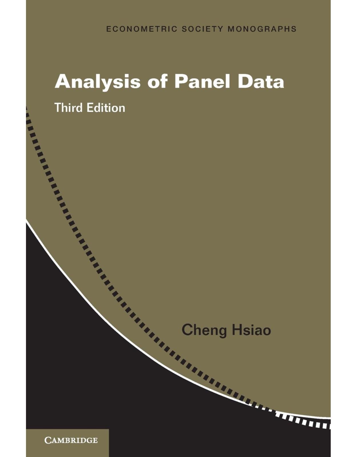 Analysis of Panel Data (Econometric Society Monographs) 